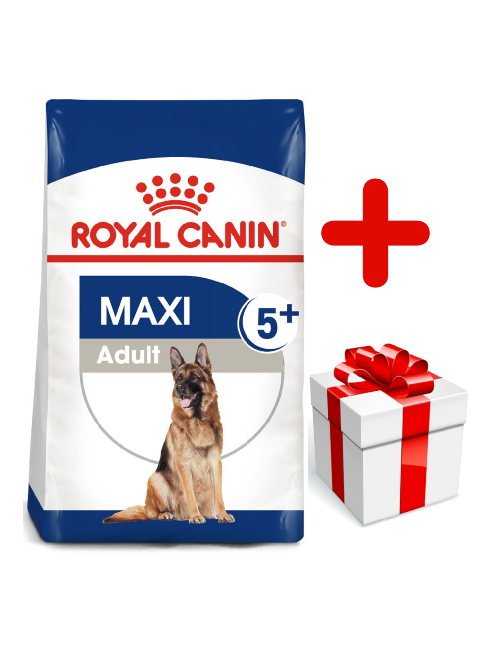ROYAL CANIN Maxi Adult 5+ 15kg karma sucha dla psów starszych, od 5 do 8 roku życia, ras dużych + niespodzianka dla psa GRATIS!