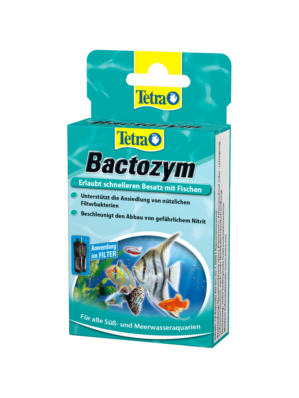 TETRA Bactozym 10 Kps. - szczepy bakterii do filtra