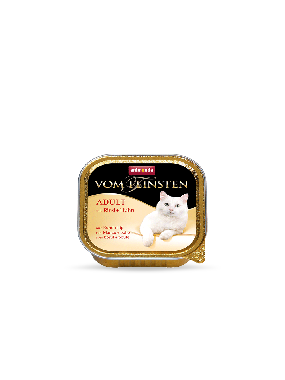 ANIMONDA Cat Vom Feinsten adult cat smak: wołowina + kurczak 6x100g