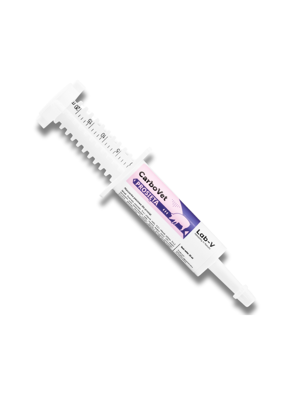 Lab-v CarboVet Prosięta - Preparat stosowany do eliminacji toksyn dla prosiąt 20 ml
