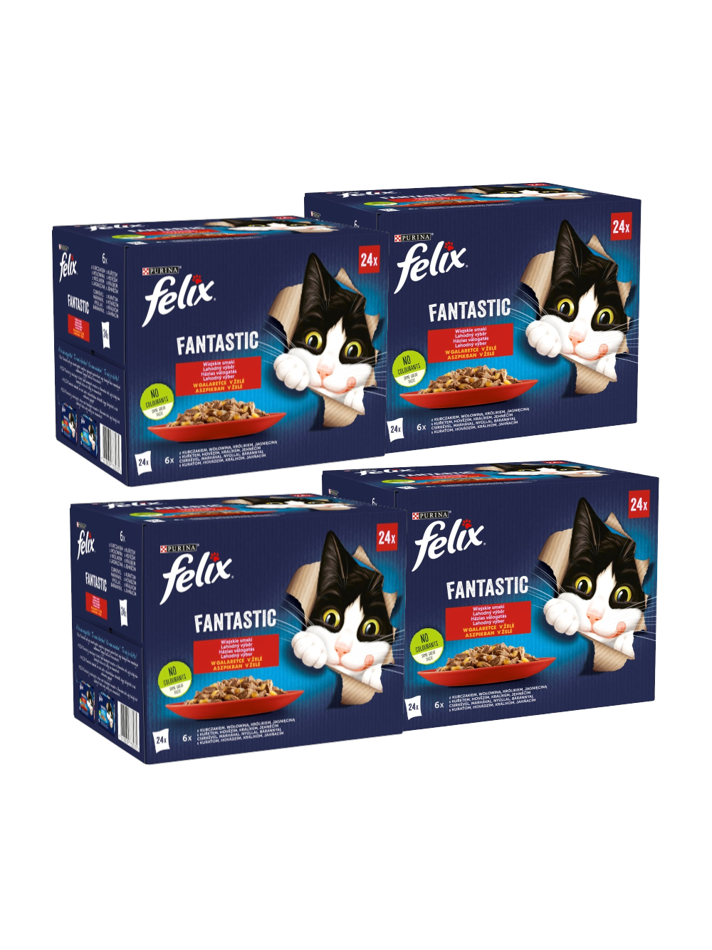 FELIX Fantastic Wiejskie Smaki w galaretce: 96x85g