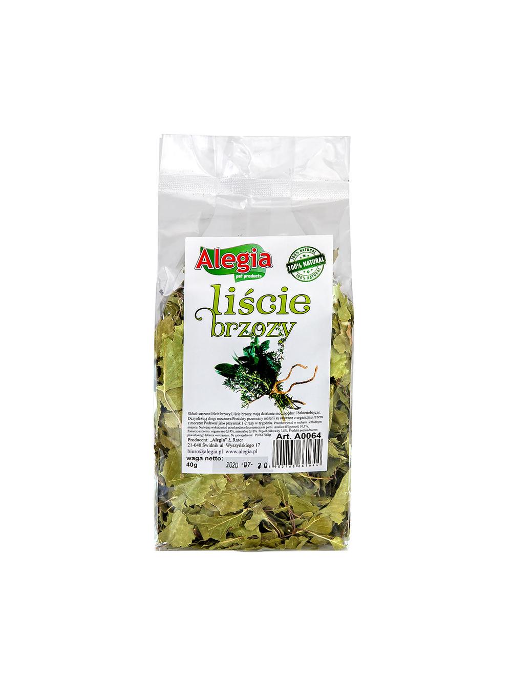 ALEGIA Liście Brzozy 40g