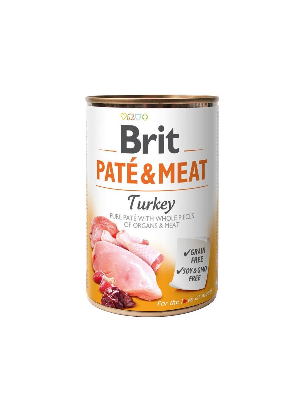 BRIT PATE & MEAT TURKEY 6x400g