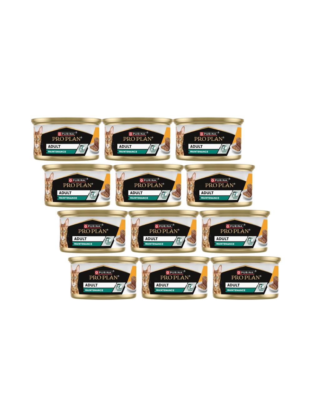PRO PLAN Adult Wilgotny pasztet z kurczakiem Mokra karma dla kota 12x85g