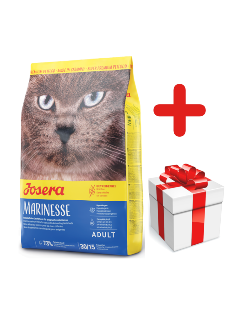 JOSERA Marinesse 10kg + niespodzianka dla kota GRATIS!