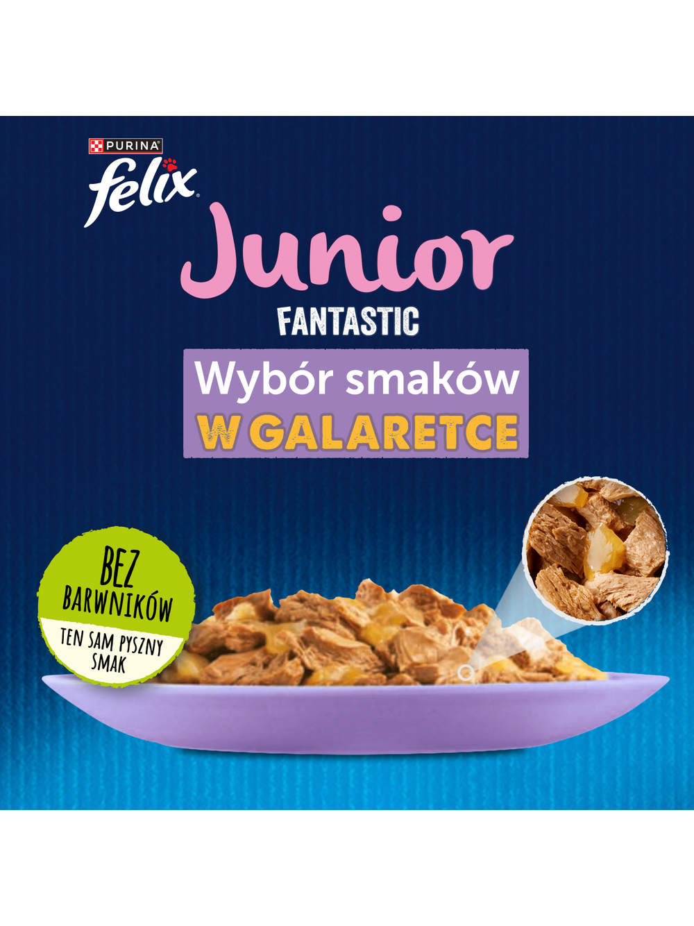 FELIX Fantastic Junior w galaretce 12x85g