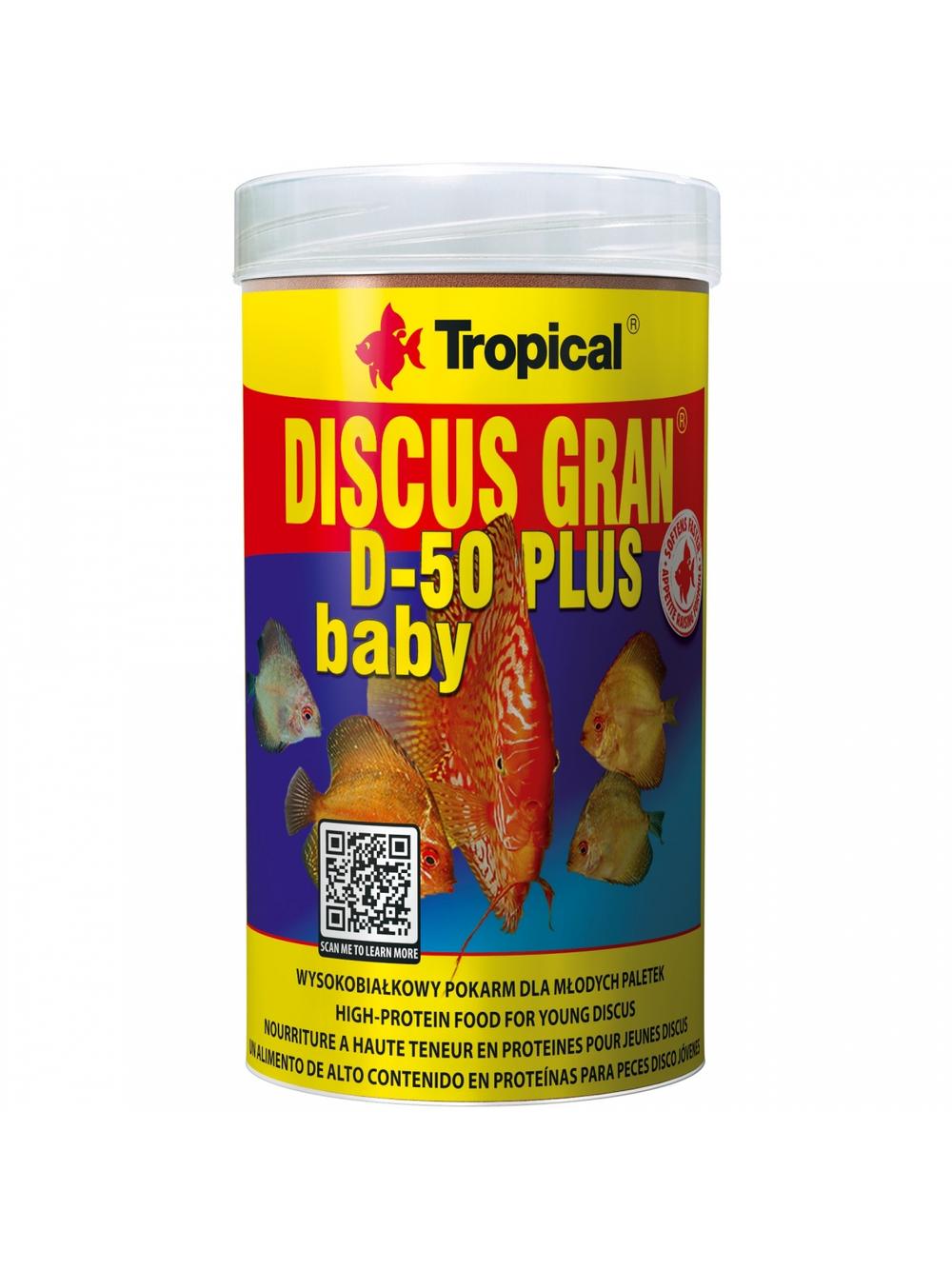 DISCUS GRAN D-50 PLUS BABY 250ML/130G
