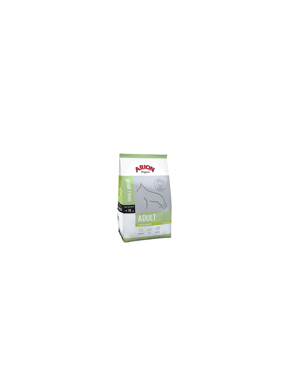 ARION Original Adult Small Breed Chicken & Rice 7,5kg+1 kg