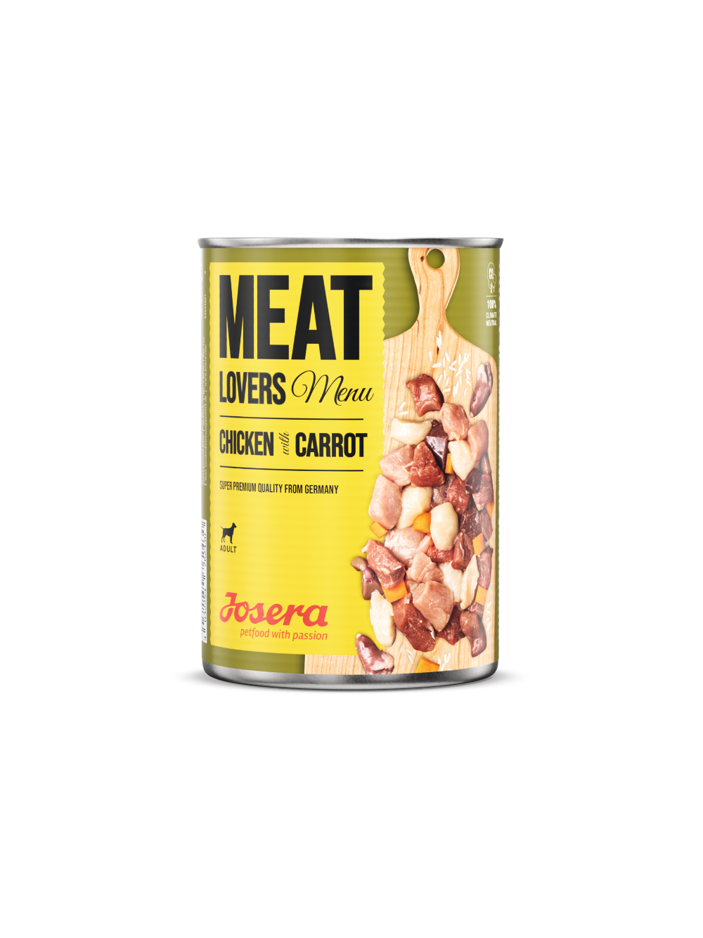 JOSERA Meatlovers Menu Kurczak z marchewką 800g