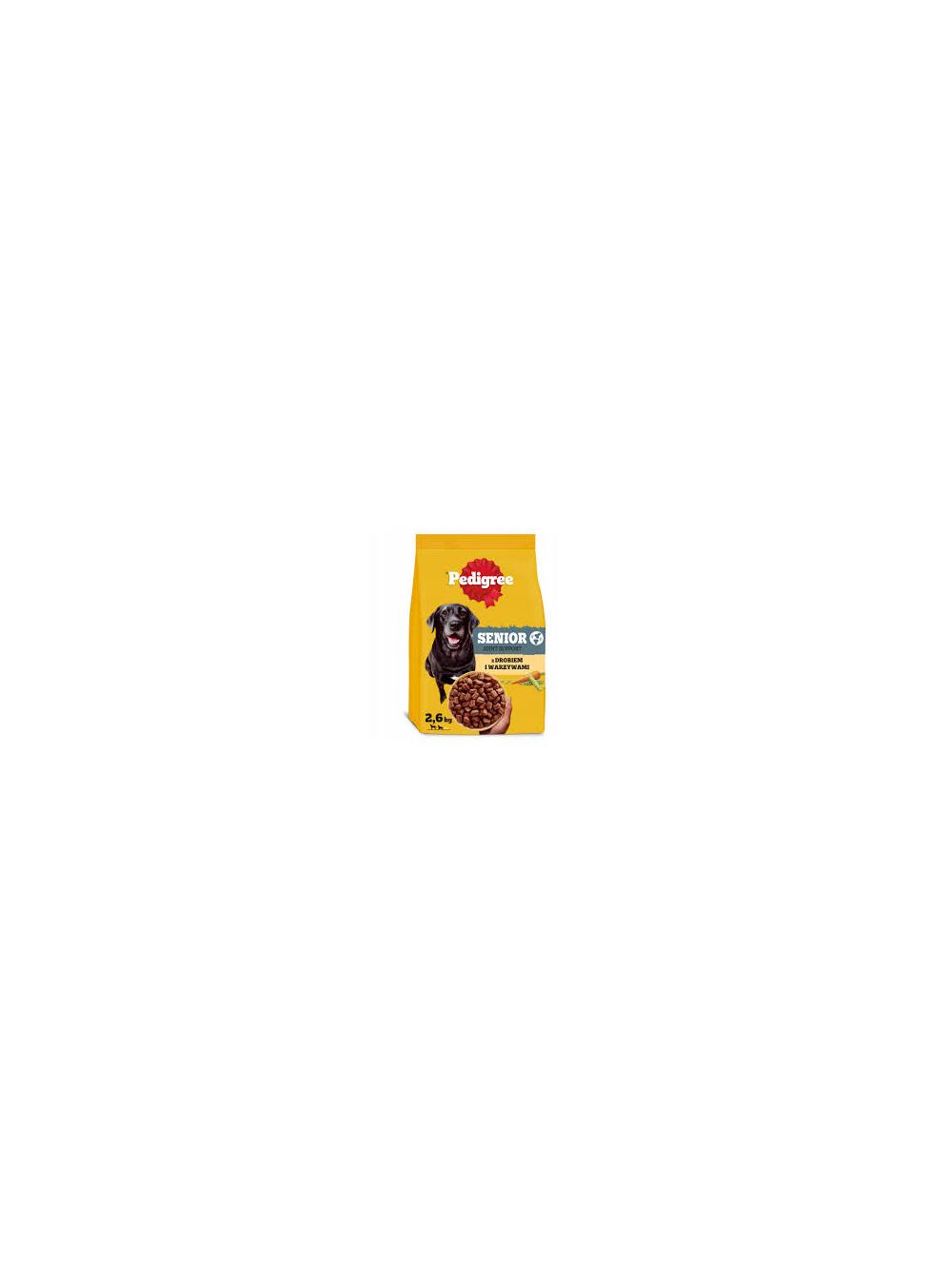 Pedigree Adult Senior z Drobiem i Warzywami 3x2,6kg