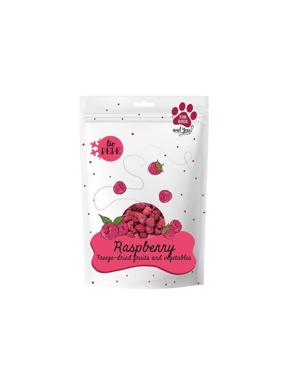 PAKA ZWIERZAKA - Przysmak Lio PEPE Raspberry (malina) 15g