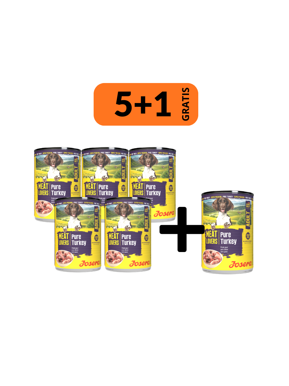 JOSERA Meatlovers Pure Indyk 6x400g