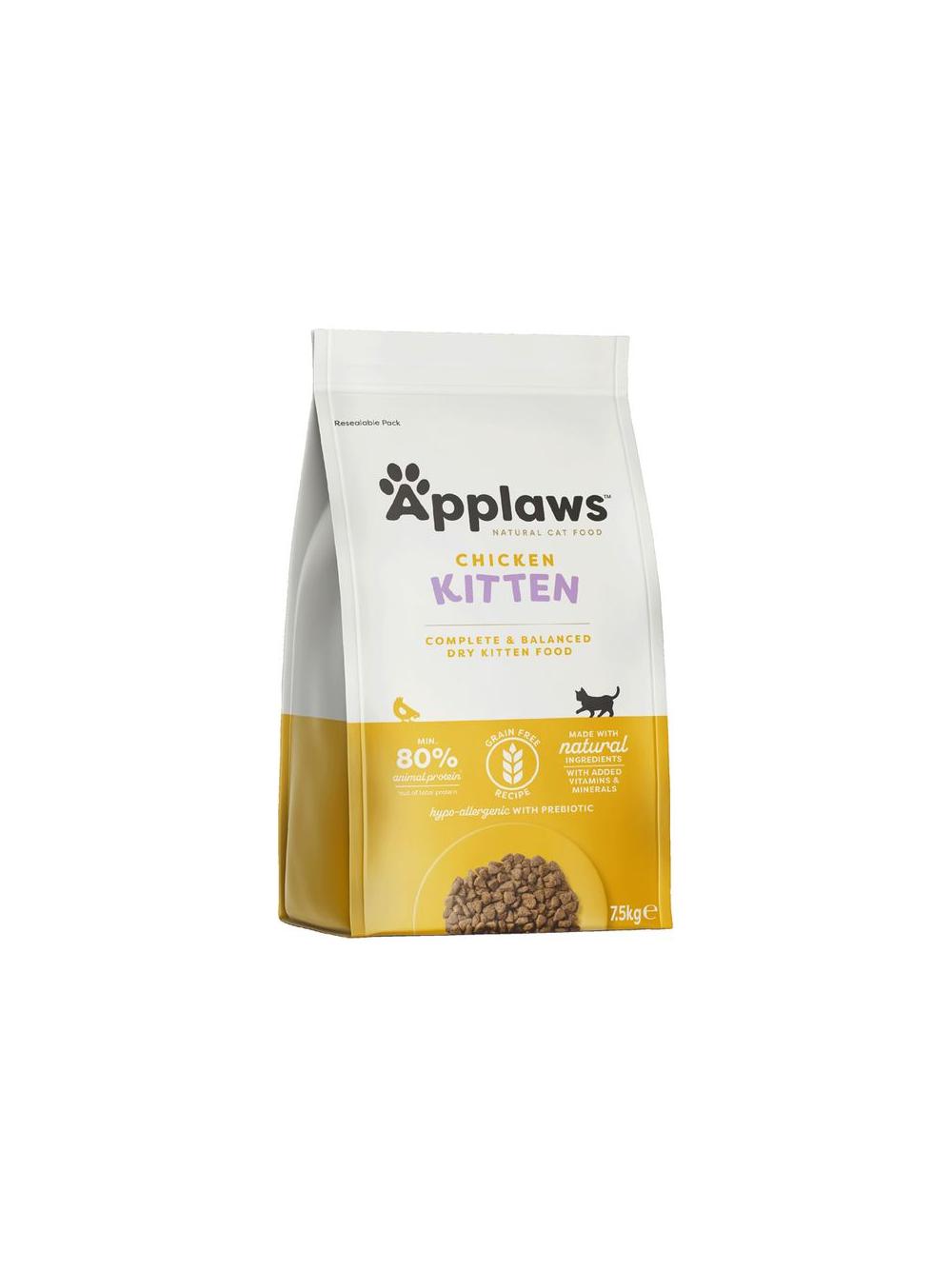 Applaws Kitten Chicken Sucha Karma dla kociąt 7,5kg