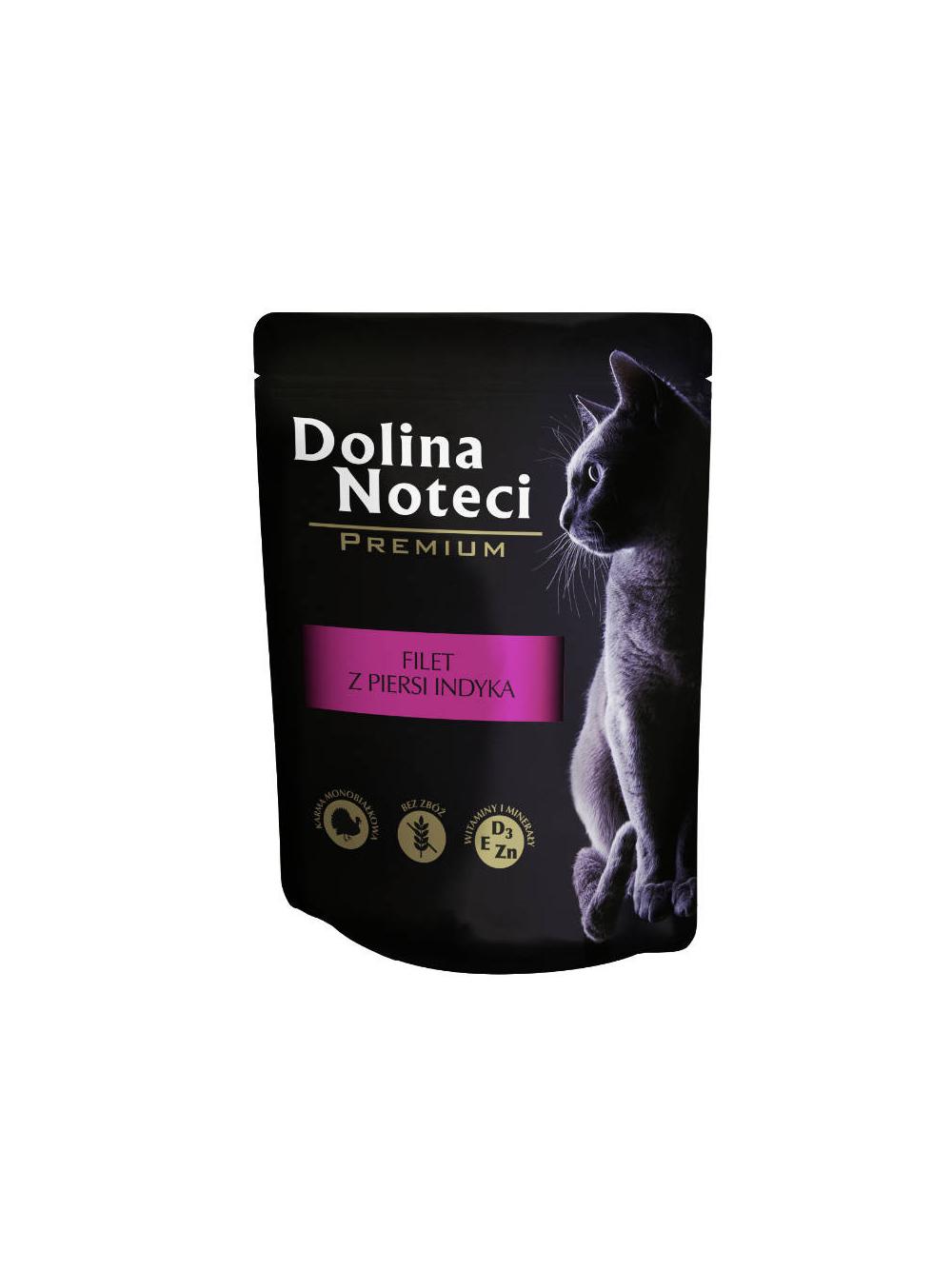 Dolina Noteci Premium filet z piersi indyka dla kotów 85g