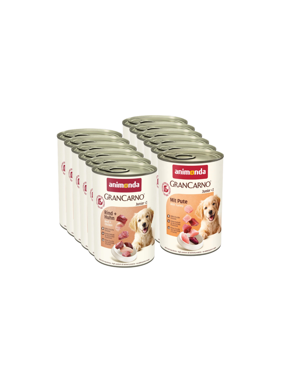 ANIMONDA GranCarno Junior Mix Smaków 12x400g