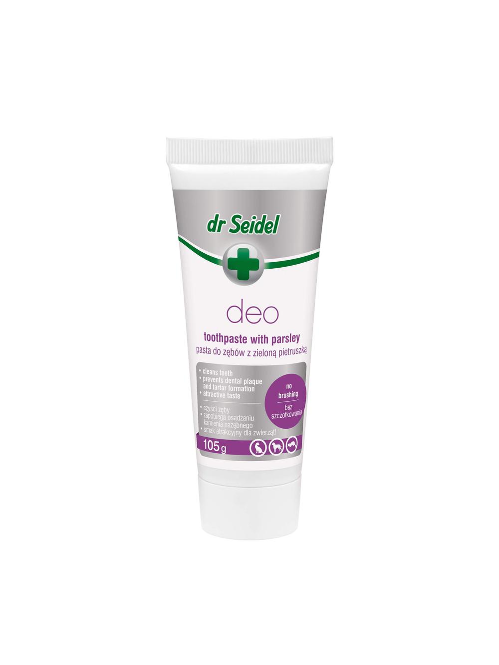 Dr Seidel Pasta DEO z wyciągiem z zielonej pietruszki 105g