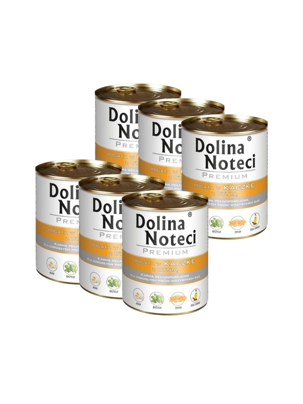 Dolina Noteci Premium Kaczka z dynią 6x800g