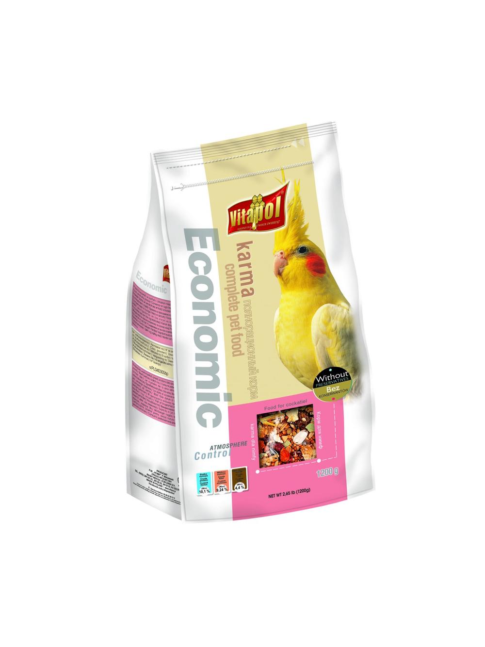 VITAPOL Karma ECONOMIC dla nimfy 1,2kg