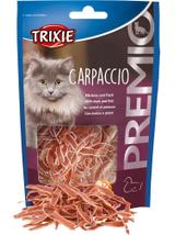 TRIXIE  Przysmak Premio Carpaccio z kaczką i dorszem 20g