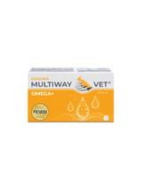 MULTIWAY VET® DUOCAPS OMEGA+ – kapsułki twist-off do suplementacji kwasów tłuszczowych dla psa i kota 60 kapsułek