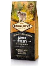 Carnilove Salmon & Turkey for Large Breed Adult 12kg + niespodzianka dla psa GRATIS!