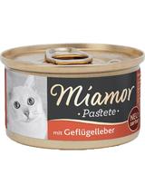 Miamor Pastete wątróbka drobiowa 85g puszka