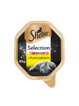 SHEBA® Selection 22x85g z Kurczakiem - mokra karma dla kotów w sosie
