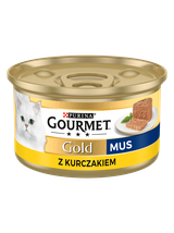 Purina Gourmet Gold mus z kurczakiem 48x85g