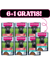 EUKANUBA Mokra karma dla psów dorosłych, bogata w wołowinę i dynię 6x400g + 400g Gratis