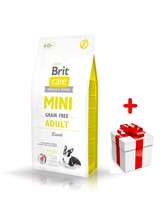 BRIT CARE Mini Grain-Free Adult Lamb 2kg + niespodzianka dla psa GRATIS!