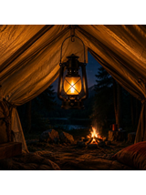 Lampion retro LED