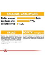 ROYAL CANIN CCN Medium Dermacomfort 11,9kg karma sucha dla psów dorosłych, ras średnich, o wrażliwej skórze, skłonnej do podrażnień / Opakowanie uszkodzone (4686) !!!