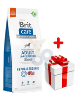 BRIT CARE Dog Hypoallergenic Adult Large Breed Lamb 12kg + NIESPODZIANKA DLA PSA