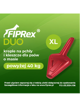 FIPREX DUO XL 402mg + 361,8 mg roztwór do nakrapiania dla psów