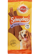 PEDIGREE Schmackos 36g - przysmak dla dorosłych psów, o smaku wołowiny, jagnięciny i drobiu