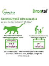 VETOQUINOL Dronspot Roztwór Do Nakrapiania Dla Małych Kotów o masie ciała od 0,5kg do 2,5kg 30mg/7,5mg (2x0,35ml)