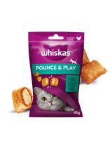 WHISKAS Energia i Witalność 8x45g - przysmak dla kota, z kurczakiem