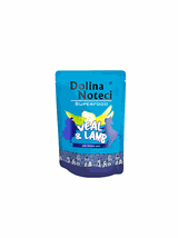 DOLINA NOTECI SUPERFOOD cielęcina i jagnięcina 300g-karma mokra dla psa