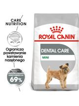 ROYAL CANIN CCN Mini Dental Care 3kg karma sucha dla psów dorosłych, ras małych, redukująca powstawanie kamienia nazębnego