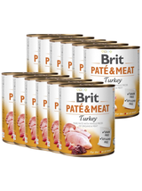BRIT PATE & MEAT TURKEY 12x800g