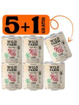 WILD FARM Pate Lamb 5x800g + 800g GRATIS bezglutenowa karma dla psa