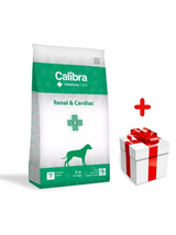 Calibra Veterinary Diets Dog Renal Cardiac 12kg + Niespodzianka dla psa GRATIS