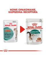 ROYAL CANIN  Instinctive +7 12x85g w sosie karma mokra dla kotów starszych, wybrednych + Royal Canin piłka dla kota GRATIS!!!