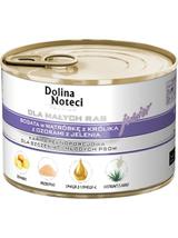 Dolina Noteci PREMIUM dla psów małych ras JUNIOR bogata w wątróbkę z królika z ozorami z jelenia 185 g