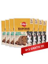 PEDIGREE® Ranchos™ Cubes z kaczką 7x70g
