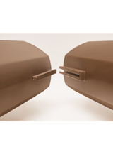 Palisada ogrodowa palik box 270 x 50 x 145 - brązowy