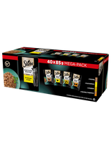 SHEBA Selection Select Slices Drobiowe Smaki saszetki  40x85g