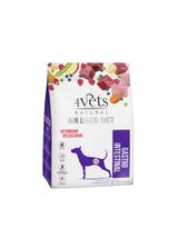 4Vets Natural Zestaw Gastro Intestinal;  karma suszona 1kg + karma mokra 6x400g