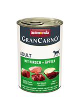 ANIMONDA GranCarno Adult Dog smak: Jeleń i jabłko 12x400g