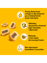 PEDIGREE Tasty Minis 6x155g - przysmak dla dorosłych psów, o smaku wołowiny i drobiu